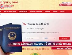 Hướng Dẫn Nộp Hồ Sơ Làm Hộ Chiếu Online