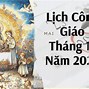 Lịch Công Giáo Tháng 11