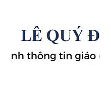 Logo Lê Quý Đôn Tphcm