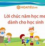 Lời Chúc Năm Mới Cho Học Sinh Mầm Non